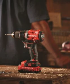 Top 10 💯 CRAFTSMAN Drills V20 20-volt Max 1/2-in Brushless Cordless Drill (2-Batteries Included and Charger Included) ⭐ -Craftsman Official Shop 14206812
