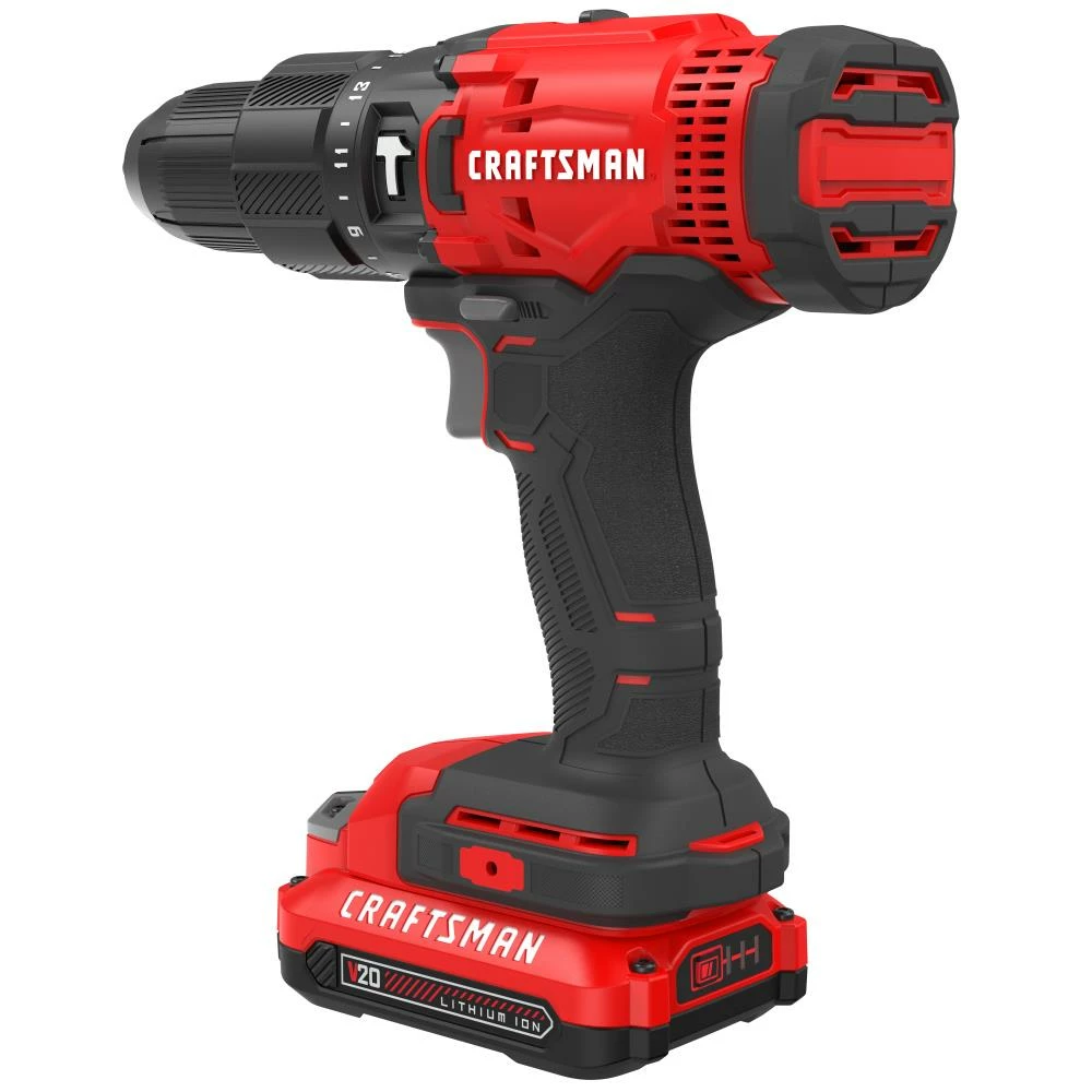 Deals π₯ CRAFTSMAN Hammer Drills V20 1/2-in 20-volt Max Variable Speed Cordless Hammer Drill (2-Batteries Included) β€οΈ 10 Deals π₯ CRAFTSMAN Hammer Drills V20 1/2-in 20-volt Max Variable Speed Cordless Hammer Drill (2-Batteries Included) β€οΈ - Image 10