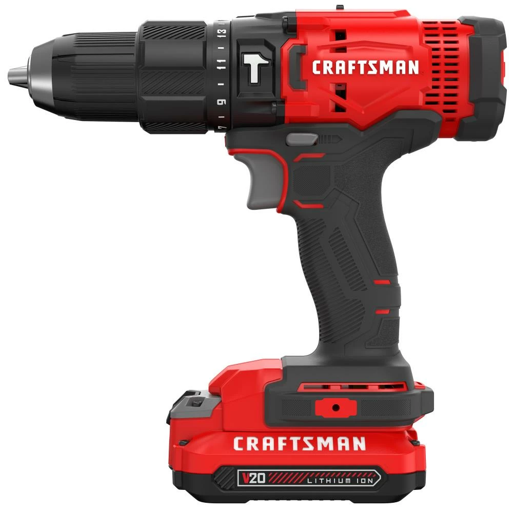 Deals π₯ CRAFTSMAN Hammer Drills V20 1/2-in 20-volt Max Variable Speed Cordless Hammer Drill (2-Batteries Included) β€οΈ 7 Deals π₯ CRAFTSMAN Hammer Drills V20 1/2-in 20-volt Max Variable Speed Cordless Hammer Drill (2-Batteries Included) β€οΈ - Image 7