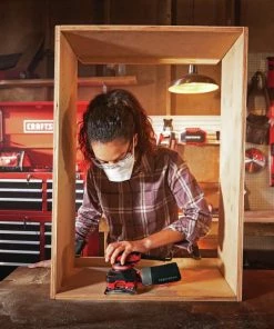 Buy 👏 CRAFTSMAN Power Sanders 120-Volt 2-Amp Corded Sheet Sander with Dust Management ✔️ -Craftsman Official Shop 14206915