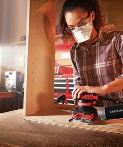 Buy 👏 CRAFTSMAN Power Sanders 120-Volt 2-Amp Corded Sheet Sander with Dust Management ✔️ -Craftsman Official Shop 14206917