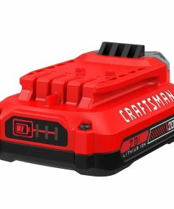 Cheapest 🎉 CRAFTSMAN Power Tool Batteries & Chargers V20 20-Volt Max 2 Amp-Hour Lithium Power Tool Battery 🔥 -Craftsman Official Shop 14207045 scaled