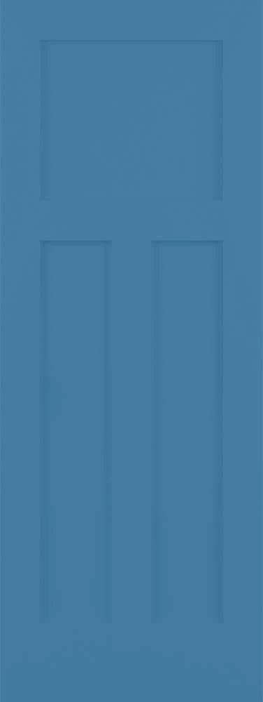 Outlet π₯ ReliaBilt Slab Doors Shaker 30-in x 80-in Blue Heron 3-Panel Craftsman π₯ 1 Outlet π₯ ReliaBilt Slab Doors Shaker 30-in x 80-in Blue Heron 3-Panel Craftsman π₯