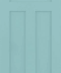 Outlet π ReliaBilt Slab Doors Shaker 28-in x 80-in Sea Mist 3-Panel Craftsman π