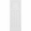 Promo 🤩 ReliaBilt Slab Doors Shaker 28-in x 80-in White 3-Panel Craftsman ✔️