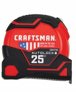 Deals 💯 CRAFTSMAN Tape Measures AUTOLOCK 25-ft Tape Measure 👍