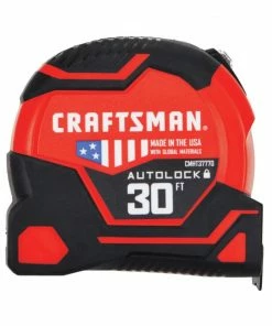Best Sale π₯ CRAFTSMAN Tape Measures AUTOLOCK 30-ft Tape Measure π