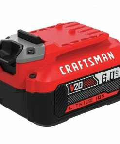 Best Sale 🛒 CRAFTSMAN Power Tool Batteries & Chargers V20 20-Volt Max 6 Amp-Hour Lithium Power Tool Battery 🎉 -Craftsman Official Shop 14570236