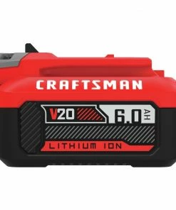 Best Sale 🛒 CRAFTSMAN Power Tool Batteries & Chargers V20 20-Volt Max 6 Amp-Hour Lithium Power Tool Battery 🎉 -Craftsman Official Shop 14570237