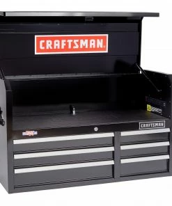 New π CRAFTSMAN Top Tool Chests 2000 Series 40.5-in W x 24.5-in H 6-Drawer Steel Tool Chest (Black) π₯