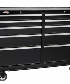Cheap 👏 CRAFTSMAN Bottom Tool Cabinets 2000 Series 52-in W x 37.5-in H 10-Drawer Steel Rolling Tool Cabinet (Black) ⌛