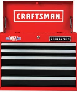 New π― CRAFTSMAN Top Tool Chests 2000 Series 26-in W x 19.75-in H 5-Drawer Steel Tool Chest (Red) π 12 New π― CRAFTSMAN Top Tool Chests 2000 Series 26-in W x 19.75-in H 5-Drawer Steel Tool Chest (Red) π -Craftsman Official Shop 14958581