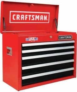 New π― CRAFTSMAN Top Tool Chests 2000 Series 26-in W x 19.75-in H 5-Drawer Steel Tool Chest (Red) π 13 New π― CRAFTSMAN Top Tool Chests 2000 Series 26-in W x 19.75-in H 5-Drawer Steel Tool Chest (Red) π -Craftsman Official Shop 14958582