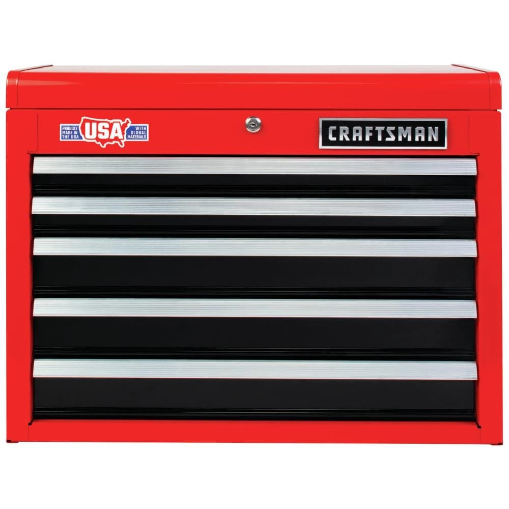New π― CRAFTSMAN Top Tool Chests 2000 Series 26-in W x 19.75-in H 5-Drawer Steel Tool Chest (Red) π 1 New π― CRAFTSMAN Top Tool Chests 2000 Series 26-in W x 19.75-in H 5-Drawer Steel Tool Chest (Red) π