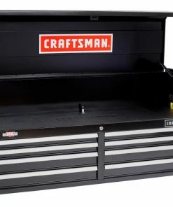 Cheapest 🔥 CRAFTSMAN Top Tool Chests 2000 Series 51.5-in W x 24.5-in H 8-Drawer Steel Tool Chest (Black) ⌛
