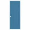 Hot Sale 🤩 ReliaBilt Prehung Interior Doors Shaker 36-in x 80-in Blue Heron 3-Panel Craftsman Solid Core Prefinished Pine MDF Right Hand Inswing Single Prehung Interior Door 🧨