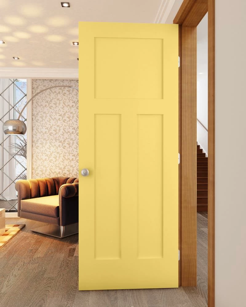 Coupon β ReliaBilt Prehung Interior Doors Shaker 36-in x 80-in Marigold 3-Panel Craftsman Solid Core Prefinished Pine MDF Left Hand Inswing Single Prehung Interior Door π€© 2 Coupon β ReliaBilt Prehung Interior Doors Shaker 36-in x 80-in Marigold 3-Panel Craftsman Solid Core Prefinished Pine MDF Left Hand Inswing Single Prehung Interior Door π€© - Image 2