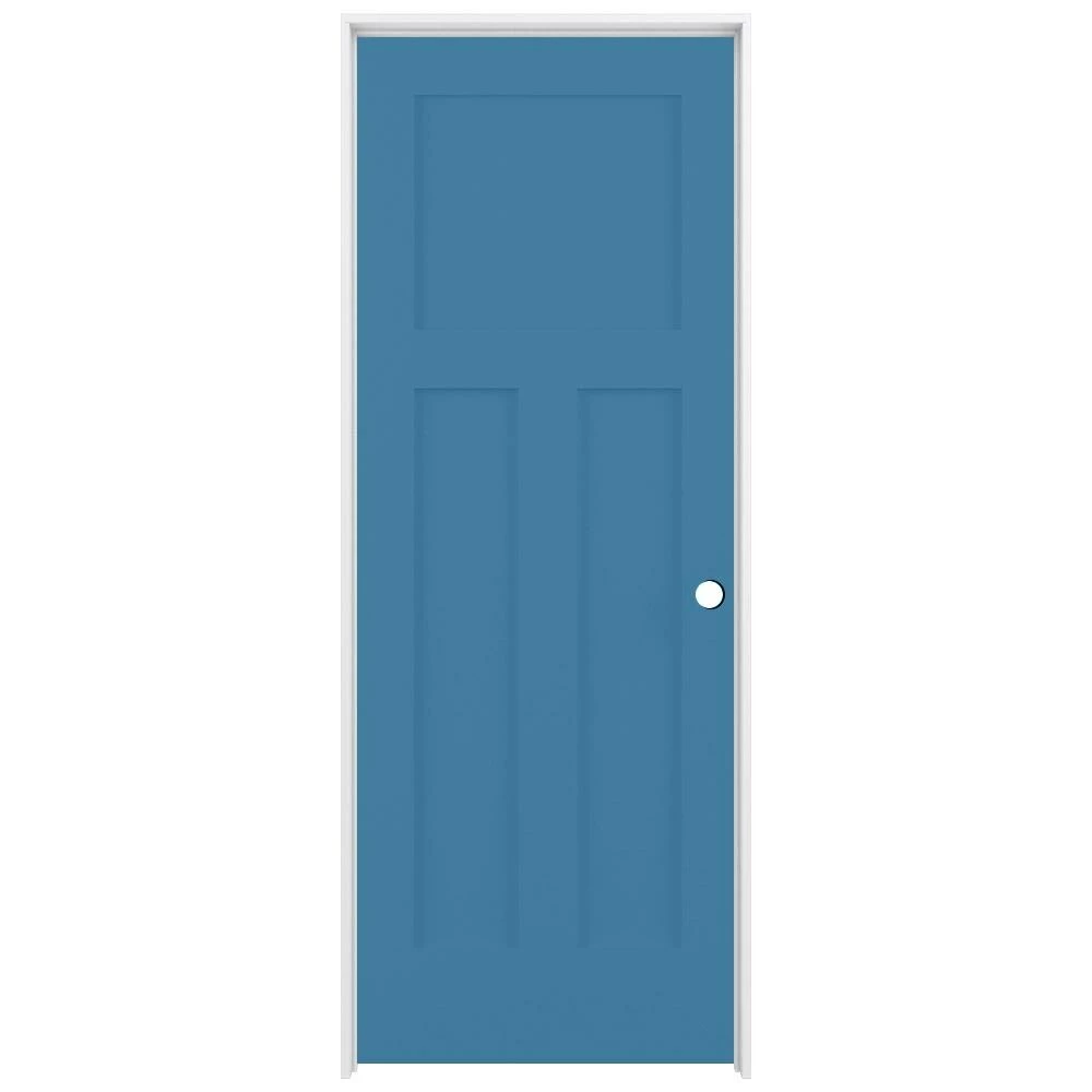 Hot Sale 🧨 ReliaBilt Prehung Interior Doors Shaker 24-in x 80-in Blue Heron 3-Panel Craftsman Solid Core Prefinished Pine MDF Left Hand Inswing Single Prehung Interior Door 🤩 1 Hot Sale 🧨 ReliaBilt Prehung Interior Doors Shaker 24-in x 80-in Blue Heron 3-Panel Craftsman Solid Core Prefinished Pine MDF Left Hand Inswing Single Prehung Interior Door 🤩