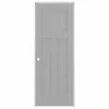 Brand new 🛒 American Building Supply Prehung Interior Doors Shaker 28-in x 80-in Driftwood 3-Panel Craftsman Solid Core Prefinished Pine MDF Right Hand Inswing Single Prehung Interior Door 👏