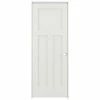 Promo 🤩 American Building Supply Prehung Interior Doors Shaker 30-in x 80-in Snow Storm 3-Panel Craftsman Solid Core Prefinished Pine MDF Left Hand Inswing Single Prehung Interior Door 💯