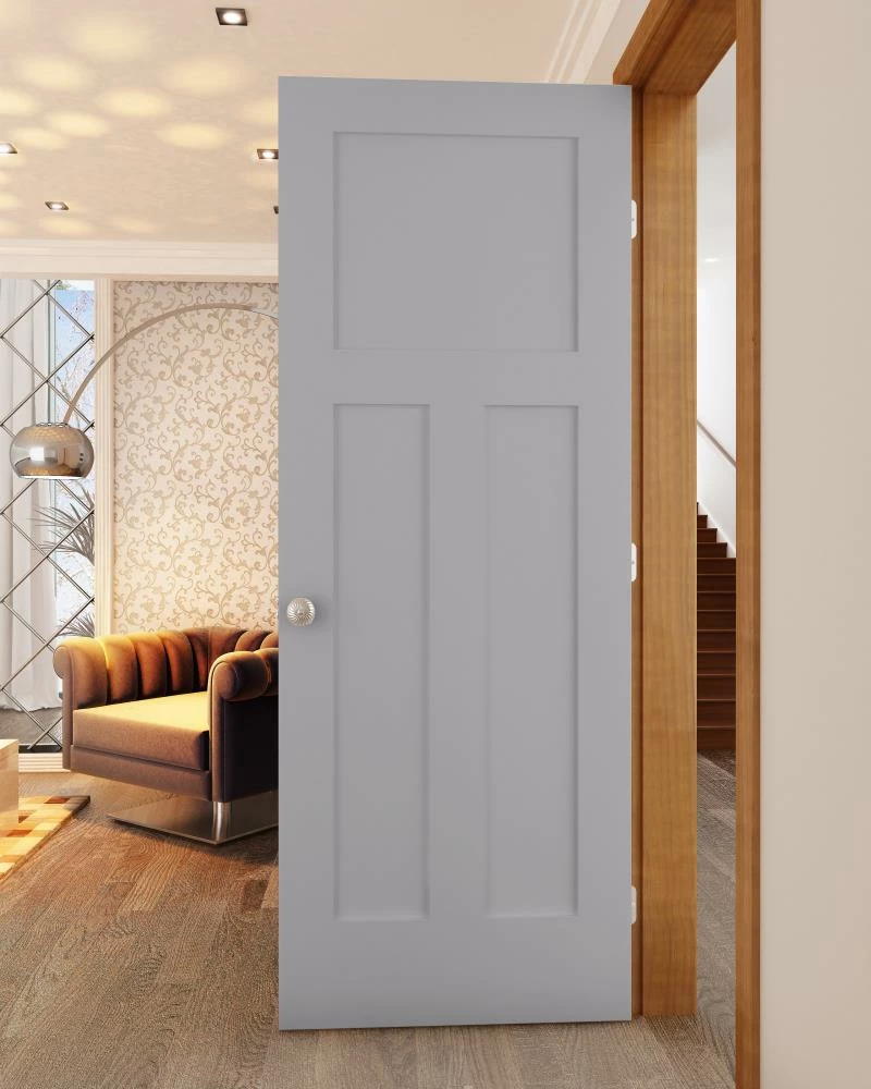 Best reviews of π American Building Supply Prehung Interior Doors Shaker 32-in x 80-in Driftwood 3-Panel Craftsman Solid Core Prefinished Pine MDF Right Hand Inswing Single Prehung Interior Door π 2 Best reviews of π American Building Supply Prehung Interior Doors Shaker 32-in x 80-in Driftwood 3-Panel Craftsman Solid Core Prefinished Pine MDF Right Hand Inswing Single Prehung Interior Door π - Image 2