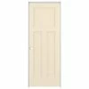 Cheapest 🎁 American Building Supply Prehung Interior Doors Shaker 32-in x 80-in Cream-n-sugar 3-Panel Craftsman Solid Core Prefinished Pine MDF Right Hand Inswing Single Prehung Interior Door 💯