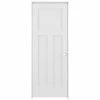 Best Pirce 🔔 ReliaBilt Prehung Interior Doors Shaker 36-in x 80-in White 3-Panel Craftsman Solid Core Prefinished Pine MDF Left Hand Inswing Single Prehung Interior Door 🛒