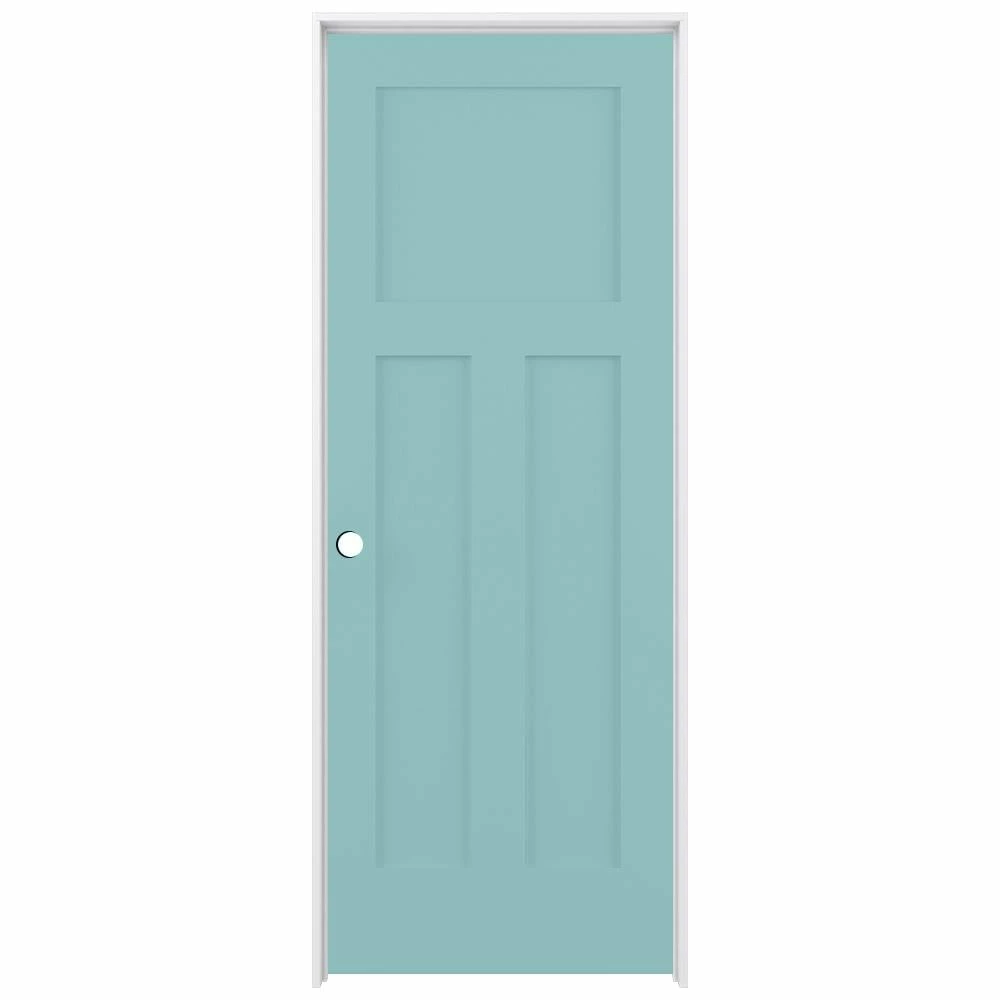 Discount ⌛ American Building Supply Prehung Interior Doors Shaker 24-in x 80-in Sea Mist 3-Panel Craftsman Solid Core Prefinished Pine MDF Right Hand Inswing Single Prehung Interior Door ❤️ 1 Discount ⌛ American Building Supply Prehung Interior Doors Shaker 24-in x 80-in Sea Mist 3-Panel Craftsman Solid Core Prefinished Pine MDF Right Hand Inswing Single Prehung Interior Door ❤️