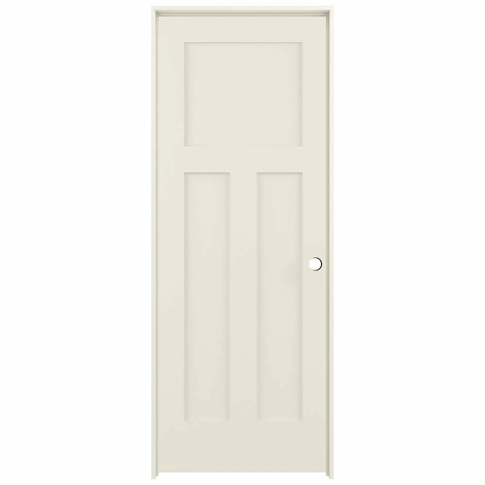 Deals π American Building Supply Prehung Interior Doors Shaker 28-in x 80-in Moonglow 3-Panel Craftsman Solid Core Prefinished Pine MDF Left Hand Inswing Single Prehung Interior Door π― 1 Deals π American Building Supply Prehung Interior Doors Shaker 28-in x 80-in Moonglow 3-Panel Craftsman Solid Core Prefinished Pine MDF Left Hand Inswing Single Prehung Interior Door π―