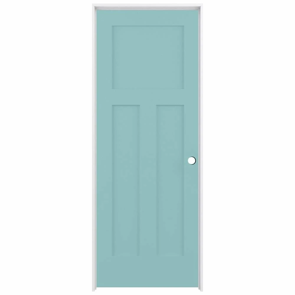 New β€οΈ American Building Supply Prehung Interior Doors Shaker 32-in x 80-in Sea Mist 3-Panel Craftsman Solid Core Prefinished Pine MDF Left Hand Inswing Single Prehung Interior Door π 1 New β€οΈ American Building Supply Prehung Interior Doors Shaker 32-in x 80-in Sea Mist 3-Panel Craftsman Solid Core Prefinished Pine MDF Left Hand Inswing Single Prehung Interior Door π