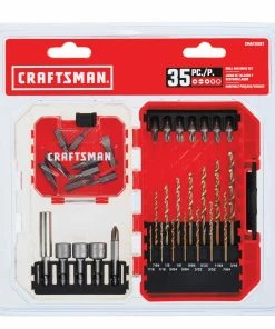 Coupon 🛒 CRAFTSMAN Screwdriver Bits Screwdriver Bit Set Drill/Driver (35-Piece) 🌟 -Craftsman Official Shop 15152472