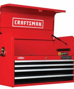Brand new π CRAFTSMAN Top Tool Chests 2000 Series 37-in W x 24.5-in H 4-Drawer Steel Tool Chest (Red) 𧨠15 Brand new π CRAFTSMAN Top Tool Chests 2000 Series 37-in W x 24.5-in H 4-Drawer Steel Tool Chest (Red) 𧨠-Craftsman Official Shop 15158140
