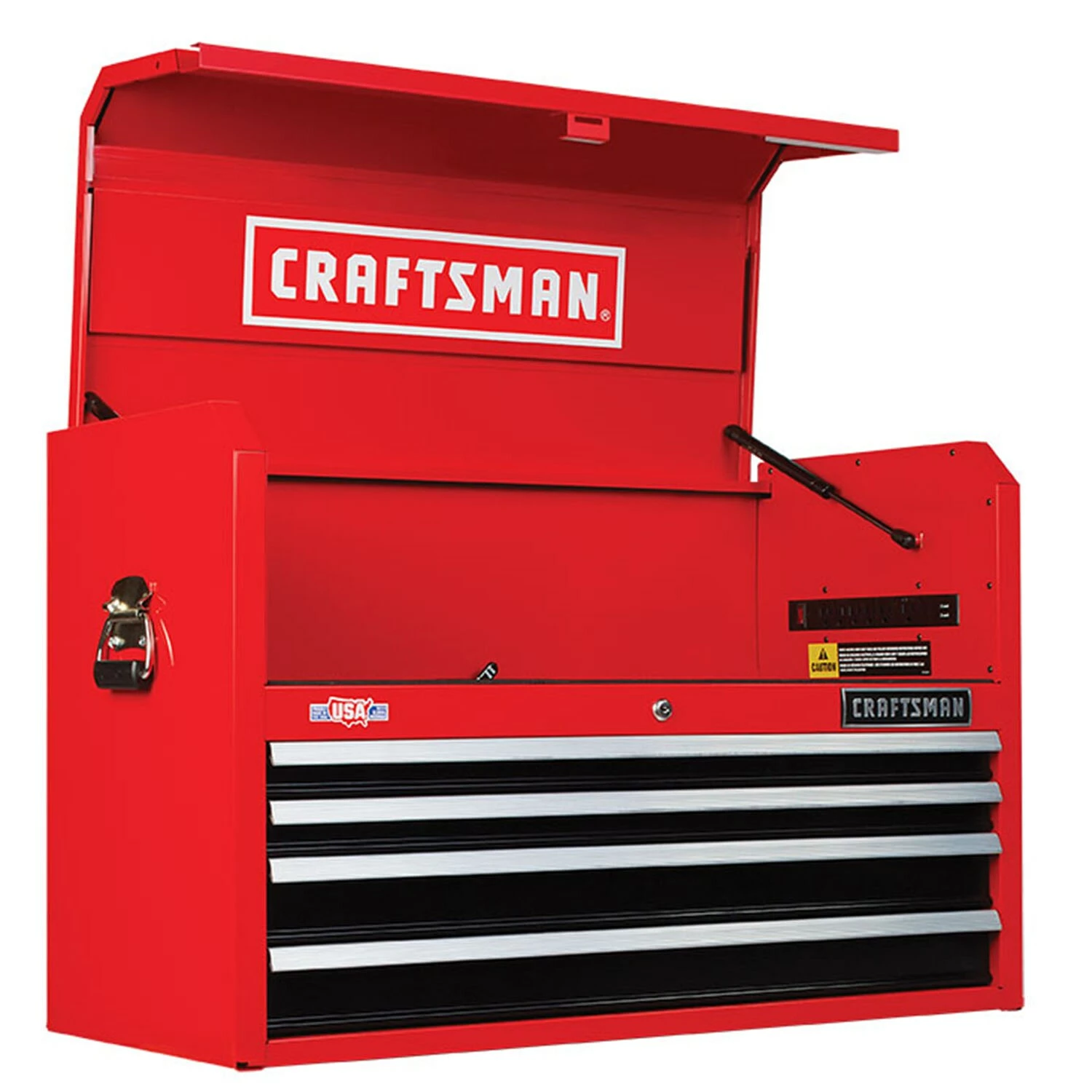 Brand new π CRAFTSMAN Top Tool Chests 2000 Series 37-in W x 24.5-in H 4-Drawer Steel Tool Chest (Red) 𧨠5 Brand new π CRAFTSMAN Top Tool Chests 2000 Series 37-in W x 24.5-in H 4-Drawer Steel Tool Chest (Red) 𧨠- Image 5