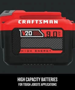 Buy 🎉 CRAFTSMAN Power Tool Batteries & Chargers V20 20-Volt Max 9 Amp-Hour Lithium Power Tool Battery 🎁 -Craftsman Official Shop 15317890