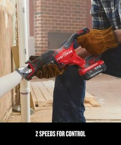 Hot Sale 🎉 CRAFTSMAN Reciprocating Saws V20 20-volt Max Variable Speed Brushless Cordless Reciprocating Saw (Tool Only) 🤩 -Craftsman Official Shop 15319108