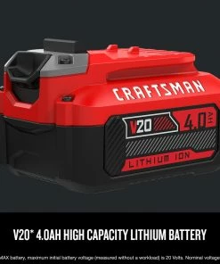 Discount 🎁 CRAFTSMAN Power Tool Batteries & Chargers Power Tool Battery Kit (Included) 🔥 -Craftsman Official Shop 15685922