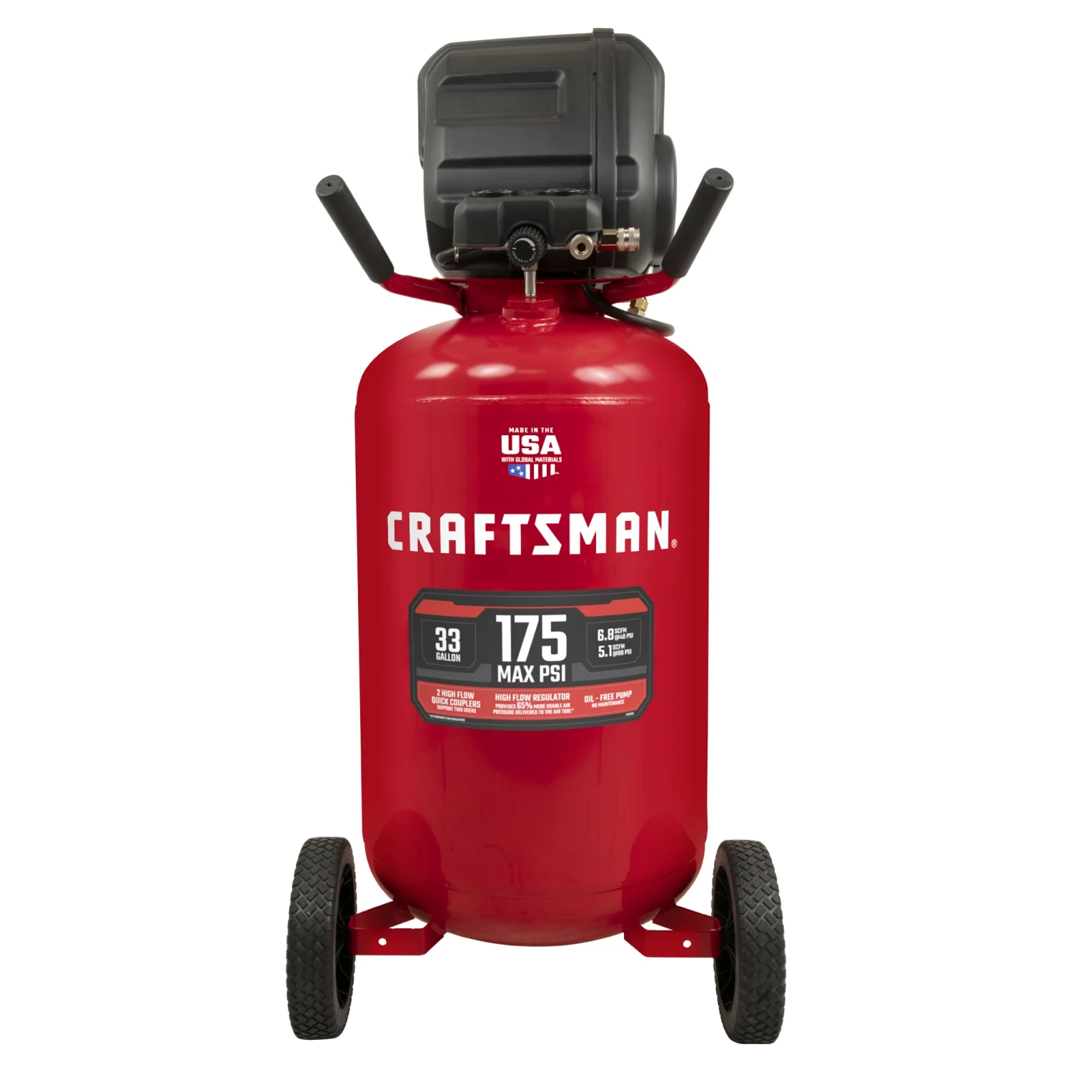 Best Sale π CRAFTSMAN Air Compressors 33-Gallon Single Stage Portable Corded Electric Vertical Air Compressor β¨ 1 Best Sale π CRAFTSMAN Air Compressors 33-Gallon Single Stage Portable Corded Electric Vertical Air Compressor β¨