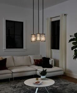 Flash Sale π Kichler Pendant Lighting Loman Matte Black and Brushed Nickel Craftsman Clear Glass Cylinder Mini Pendant Light π€© 24 Flash Sale π Kichler Pendant Lighting Loman Matte Black and Brushed Nickel Craftsman Clear Glass Cylinder Mini Pendant Light π€© -Craftsman Official Shop 15876249