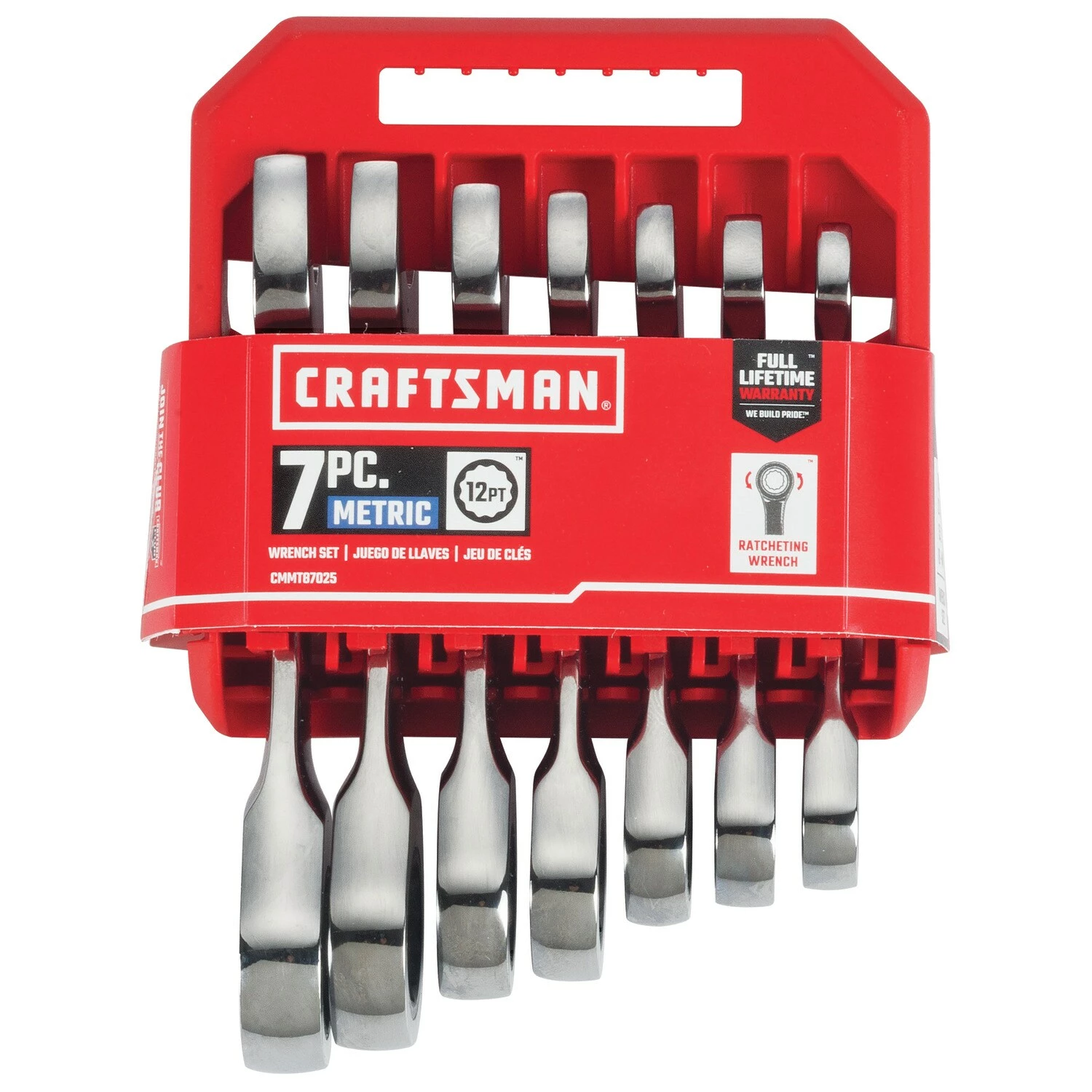 New π CRAFTSMAN Ratchet Wrenches & Sets 7-Piece Set 12-Point Metric Ratchet Wrench Set π 4 New π CRAFTSMAN Ratchet Wrenches & Sets 7-Piece Set 12-Point Metric Ratchet Wrench Set π - Image 4