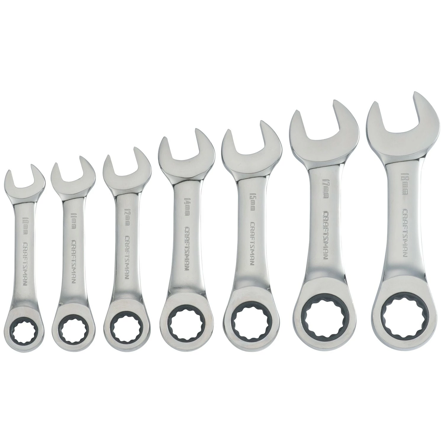 New π CRAFTSMAN Ratchet Wrenches & Sets 7-Piece Set 12-Point Metric Ratchet Wrench Set π 1 New π CRAFTSMAN Ratchet Wrenches & Sets 7-Piece Set 12-Point Metric Ratchet Wrench Set π