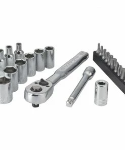 Best reviews of π CRAFTSMAN Mechanics Tool Sets 24-Piece Standard (SAE) Polished Chrome Mechanics Tool Set (1/4-in) β