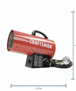 Buy 😍 CRAFTSMAN Propane Heaters Craftsman Forced Air Propane 60000-BTU Outdoor Portable Forced Air Propane Heater 👏 -Craftsman Official Shop 15990680