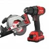 Coupon ❤️ CRAFTSMAN Power Tool Combo Kits V20 2-Tool 20-Volt Max Power Tool Combo Kit Case (2-Batteries Included and Charger Included) ✨