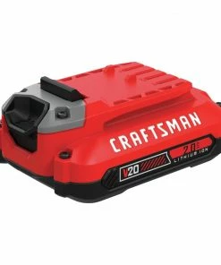 Best deal ✔️ CRAFTSMAN Power Tool Batteries & Chargers V20 20-Volt Max 2 Amp-Hour Lithium Power Tool Battery 🎁 -Craftsman Official Shop 16461286