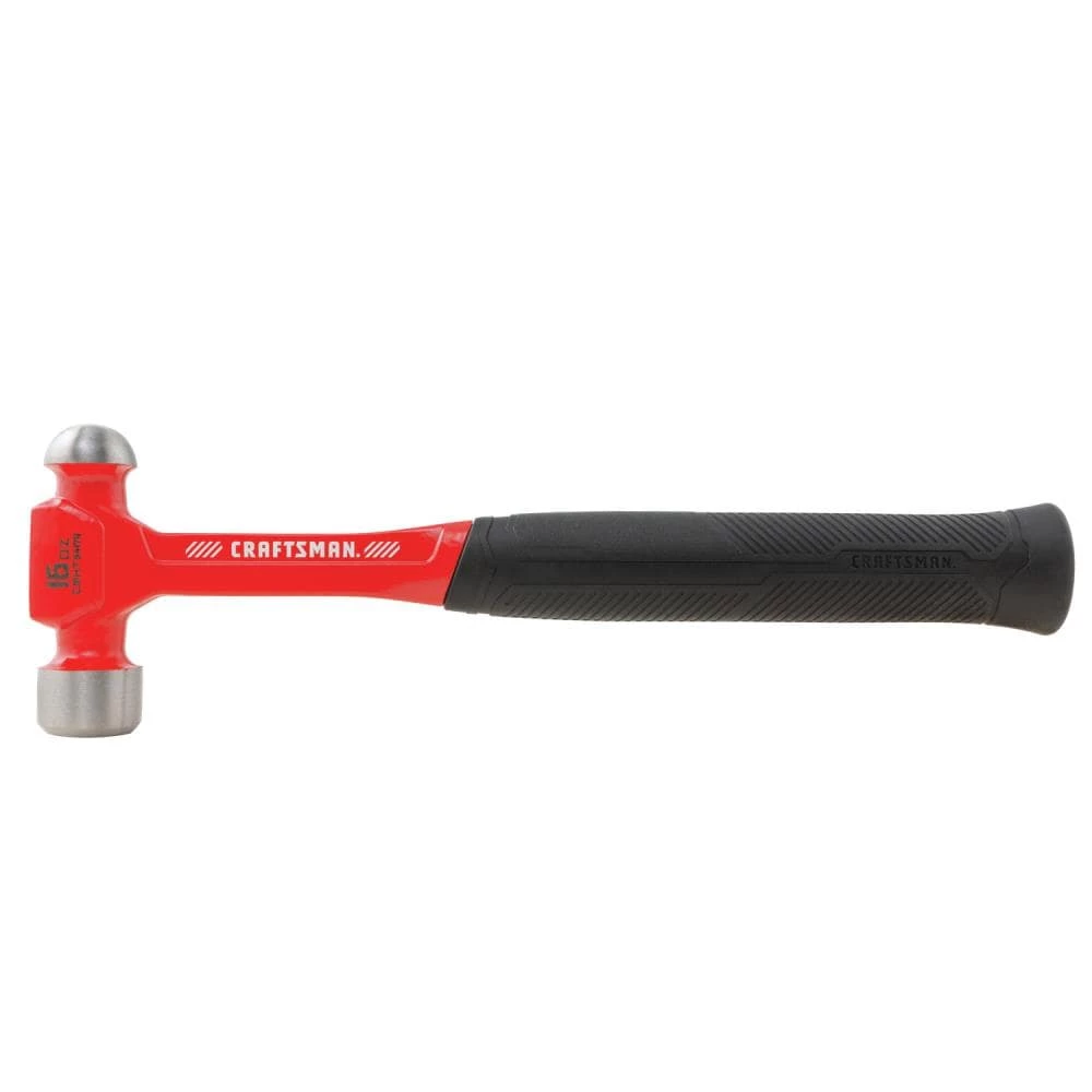 New βοΈ CRAFTSMAN Hammers 16-oz Rounded Face Steel Head Steel Ball Peen Hammer π 1 New βοΈ CRAFTSMAN Hammers 16-oz Rounded Face Steel Head Steel Ball Peen Hammer π
