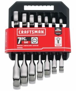 Cheap 🧨 CRAFTSMAN Ratchet Wrenches & Sets 7-Piece Set 12-Point Standard (SAE) Ratchet Wrench Set 🎉 -Craftsman Official Shop 16501644