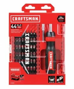 Flash Sale 🔔 CRAFTSMAN Screwdrivers VERSASTACK 44-Piece Bi-material Handle Magnetic Ratcheting Set Multi-bit Screwdriver Set 🤩 -Craftsman Official Shop 16510405