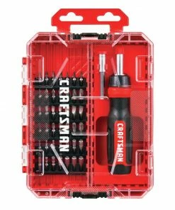 Flash Sale π CRAFTSMAN Screwdrivers VERSASTACK 44-Piece Bi-material Handle Magnetic Ratcheting Set Multi-bit Screwdriver Set π€©