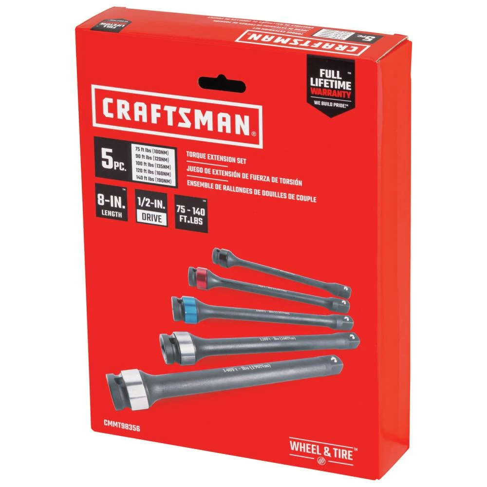 Deals π CRAFTSMAN Socket Extensions Automotive 5-piece Torque Extension Set β 5 Deals π CRAFTSMAN Socket Extensions Automotive 5-piece Torque Extension Set β - Image 5