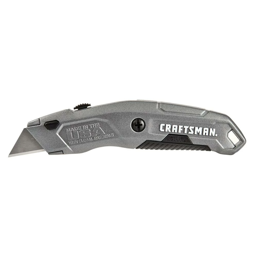 Discount β€οΈ CRAFTSMAN Utility Knives Quick Change 3-Blade Retractable Utility Knife with On Tool Blade Storage π 1 Discount β€οΈ CRAFTSMAN Utility Knives Quick Change 3-Blade Retractable Utility Knife with On Tool Blade Storage π